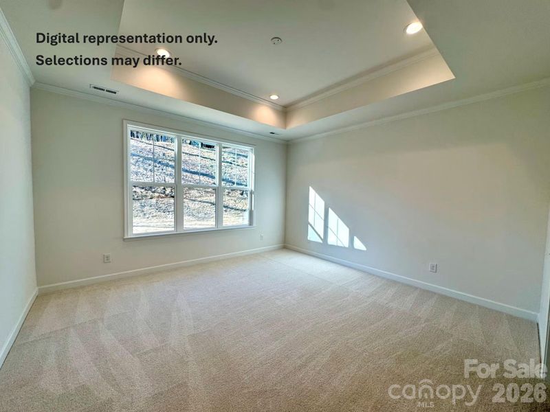 Spacious, unfurnished interior of a new home in Adalyn Park, Mooresville (Image 3).