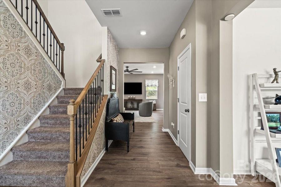 Furnished interior view inside a new home in Sanders Ridge, Troutman (Image 16).