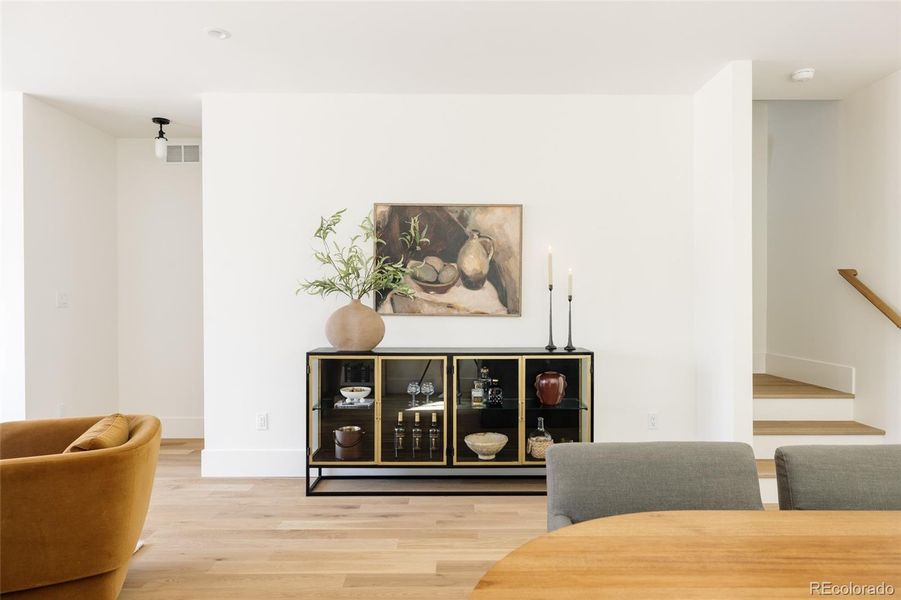 Furnished interior view inside a new home in , Denver (Image 29). Furnished interior view inside a new home in , Denver (Image 29).