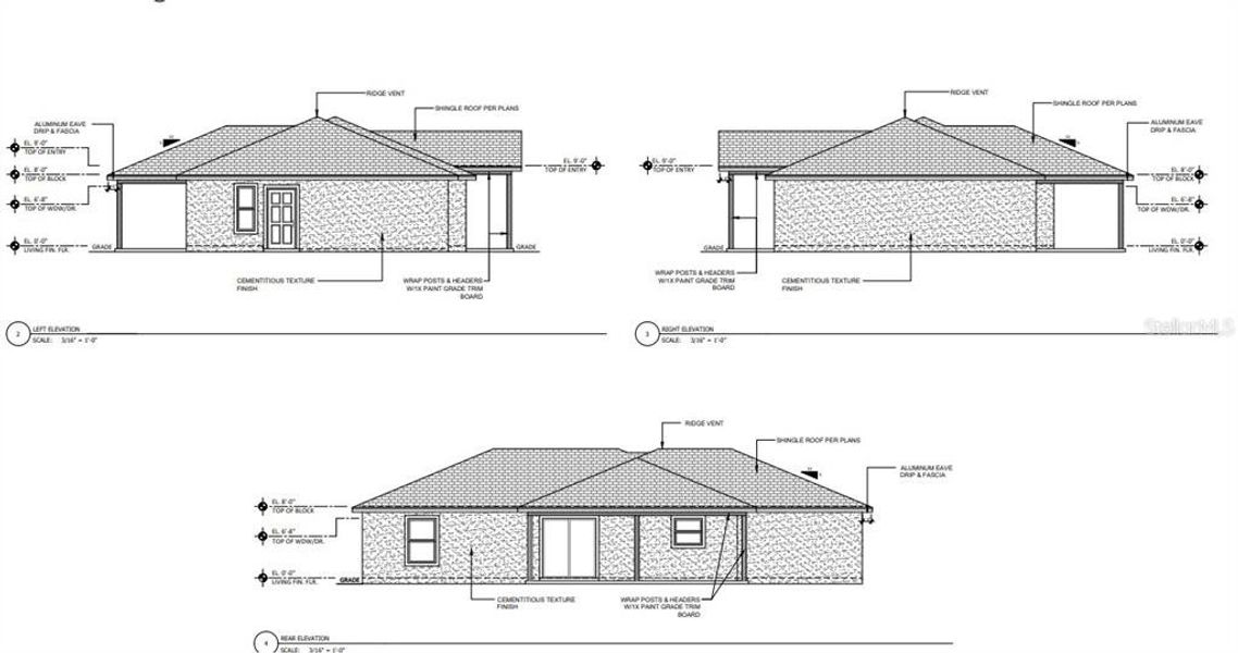 Exterior rendering of this home design in , Ocala, FL (Image 3).