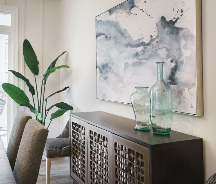 Representative furnished interior of a home built from the The Kensington E by Cothran Homes in Holly Ridge, Greenville (Image 22). Representative furnished interior of a home built from the The Kensington E by Cothran Homes in Holly Ridge, Greenville (Image 22).