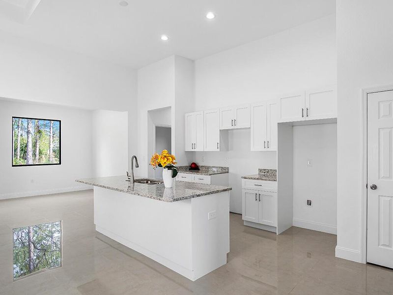 Furnished interior view inside a new home in , Lehigh Acres (Image 8). Furnished interior view inside a new home in , Lehigh Acres (Image 8).