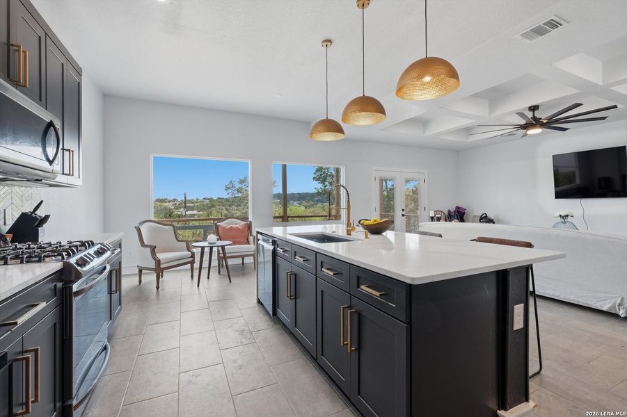 Furnished interior view inside a new home in , Canyon Lake (Image 21).