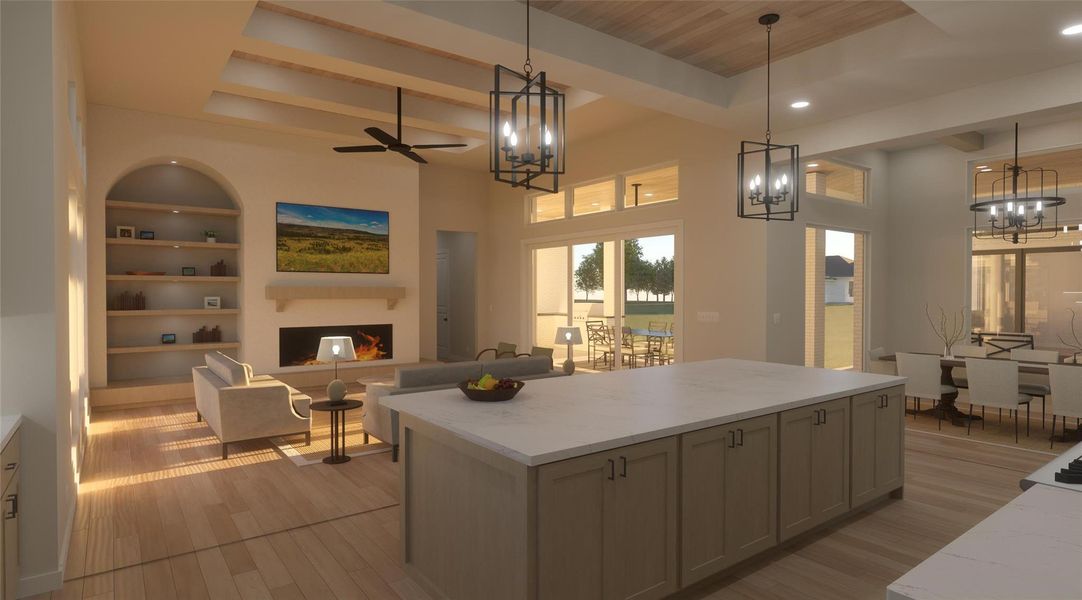 Furnished interior view inside a new home in , Bryan (Image 3).