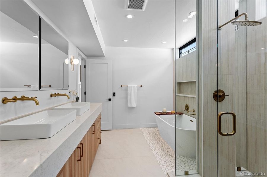 Furnished interior view inside a new home in , Denver (Image 14).