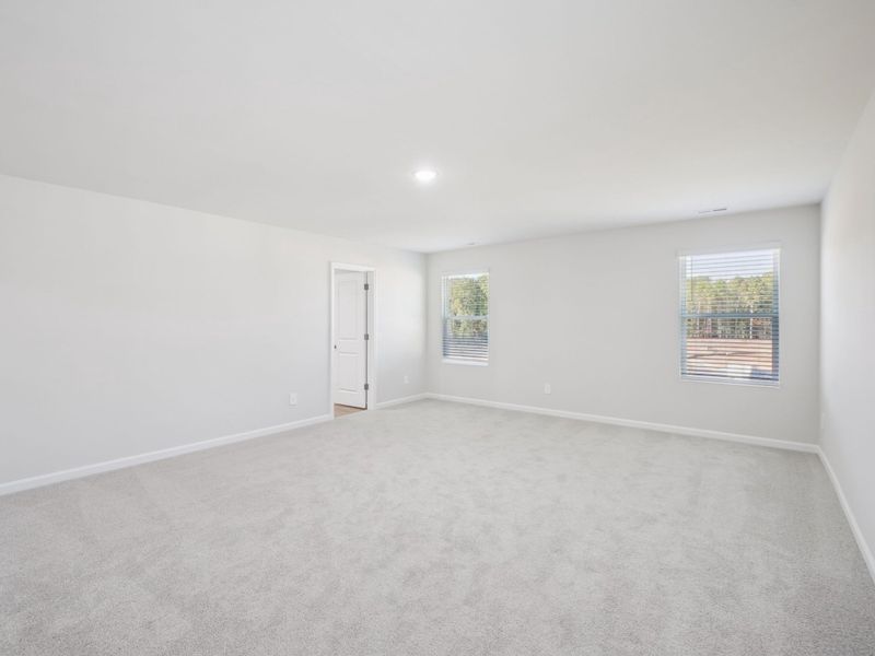 Spacious, unfurnished interior of a new home in Marshburn Landing - Signature Series, Wendell (Image 24).