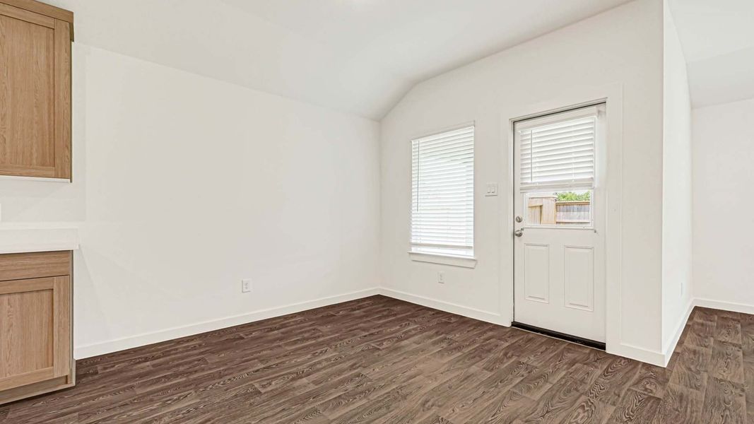 Representative unfurnished interior of a home built from the Cali by D.R. Horton in Holly Ridge, Rosenberg (Image 15).