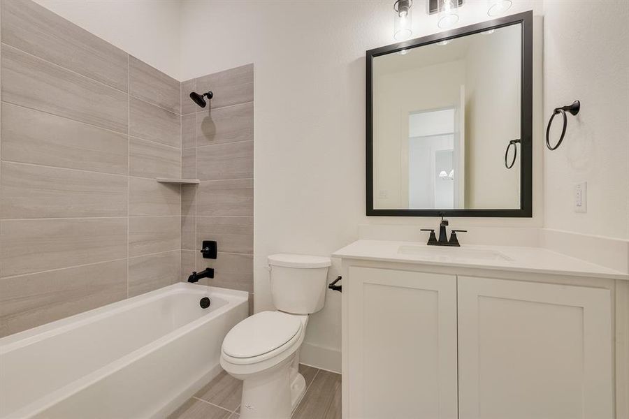 Furnished interior view inside a new home in The Homestead - 62', Rockwall (Image 7).