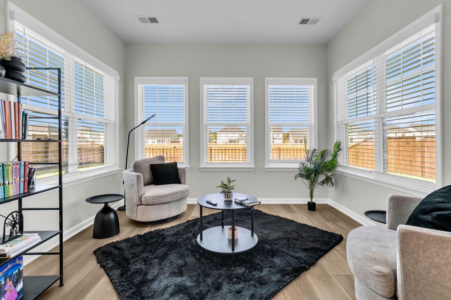 Furnished interior view inside a new home in , Summerville (Image 8).