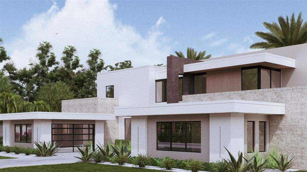 Front exterior of a new home in , Orlando, FL, highlighting curb appeal (Image 2). Front exterior of a new home in , Orlando, FL, highlighting curb appeal (Image 2).