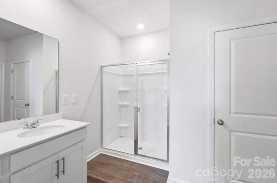 Furnished interior view inside a new home in Secrest Commons, Monroe (Image 9).