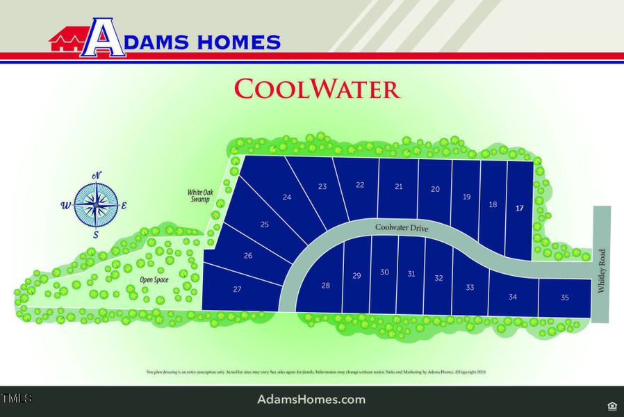 Coolwater Site Map