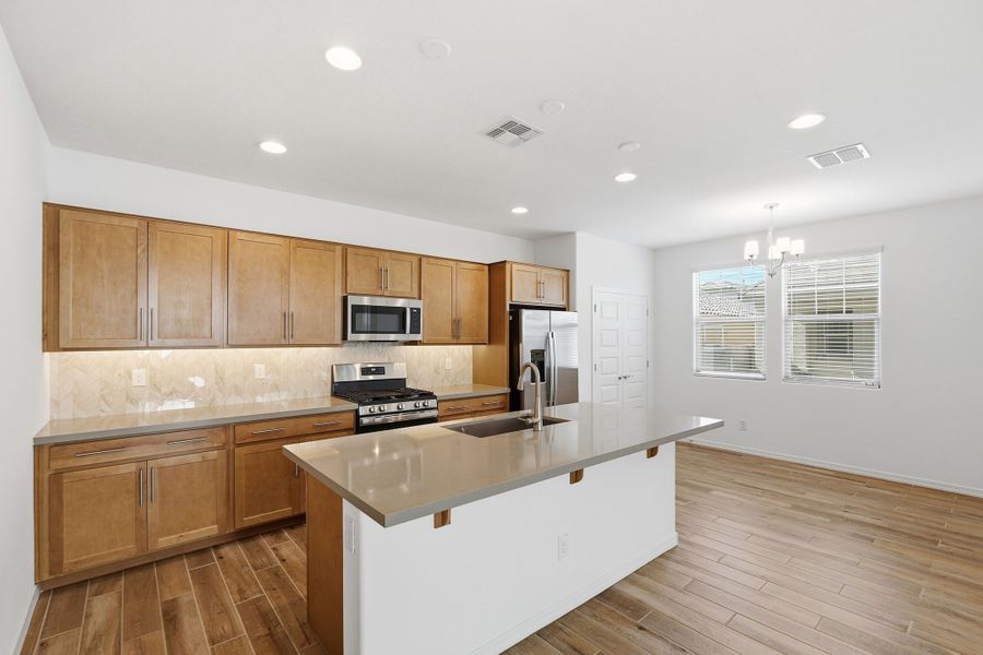 Furnished interior view inside a new home in Parkside, Avondale (Image 10).