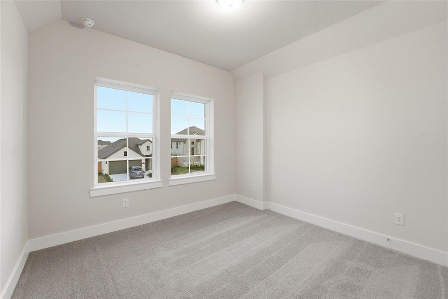 Spacious, unfurnished interior of a new home in Bridgeland, Cypress (Image 17).