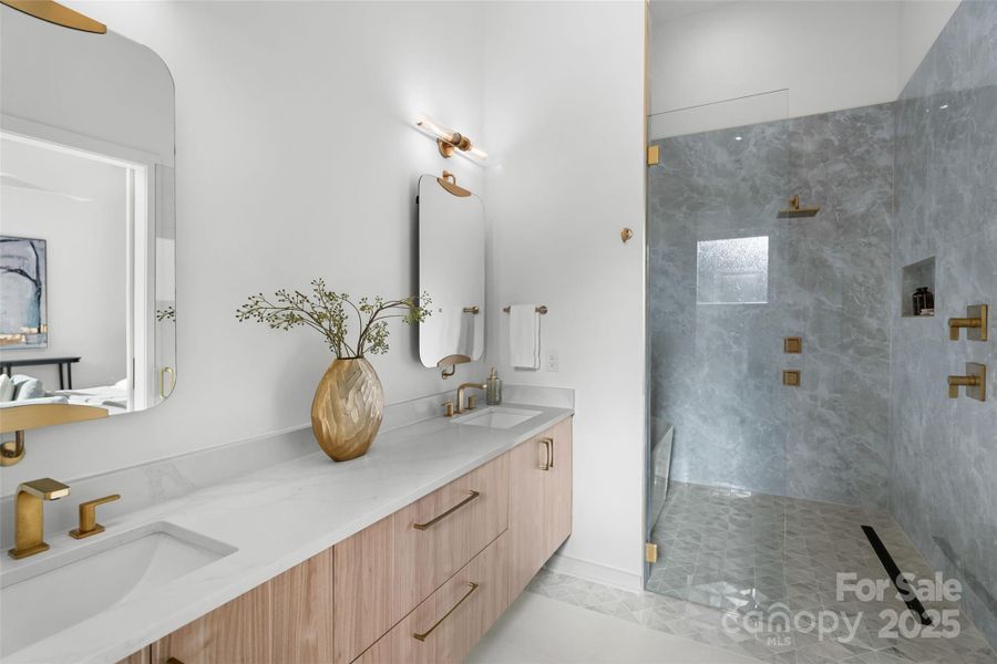 Furnished interior view inside a new home in , Charlotte (Image 10). Furnished interior view inside a new home in , Charlotte (Image 10).