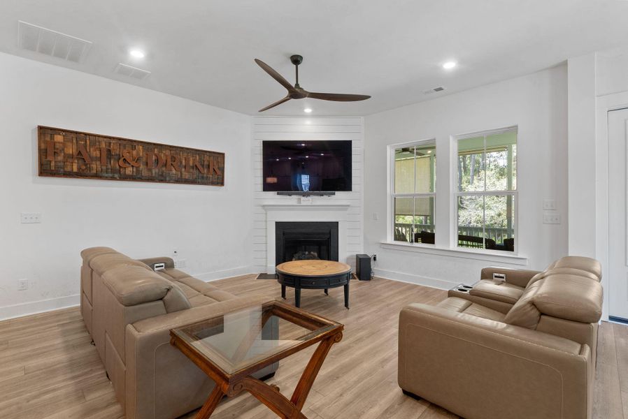 Furnished interior view inside a new home in , Johns Island (Image 9). Furnished interior view inside a new home in , Johns Island (Image 9).