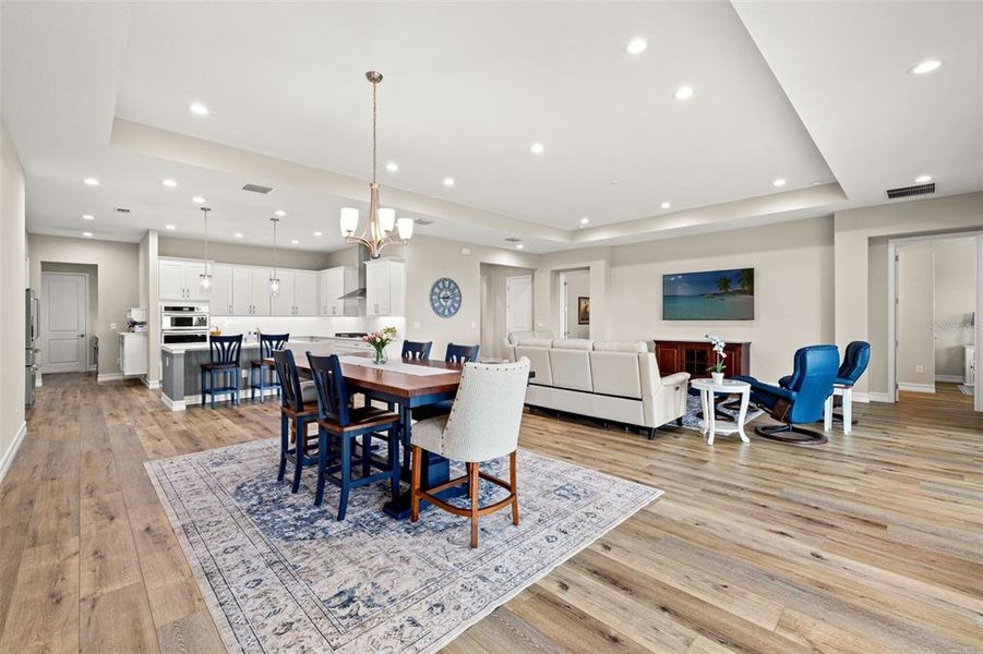 Furnished interior view inside a new home in , Brooksville (Image 10).