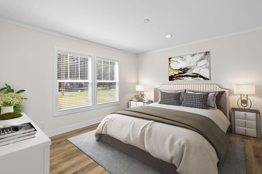Furnished interior view inside a new home in , Ravenel (Image 3).