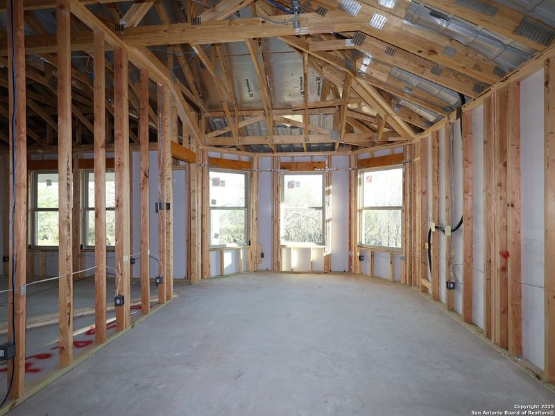 In-progress construction of a new home in Chaparral Ranch, Floresville, TX (Image 23). In-progress construction of a new home in Chaparral Ranch, Floresville, TX (Image 23).