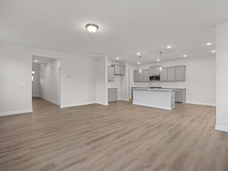 Spacious, unfurnished interior of a new home in Gregory Village, Lillington (Image 12). Spacious, unfurnished interior of a new home in Gregory Village, Lillington (Image 12).