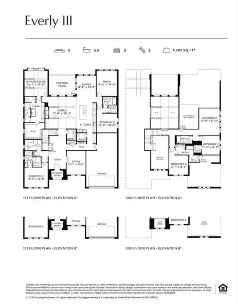 Whether you're entertaining a crowd or enjoying family get togethers, our Everly III plan offers all the space and style you'll need for any occasions!