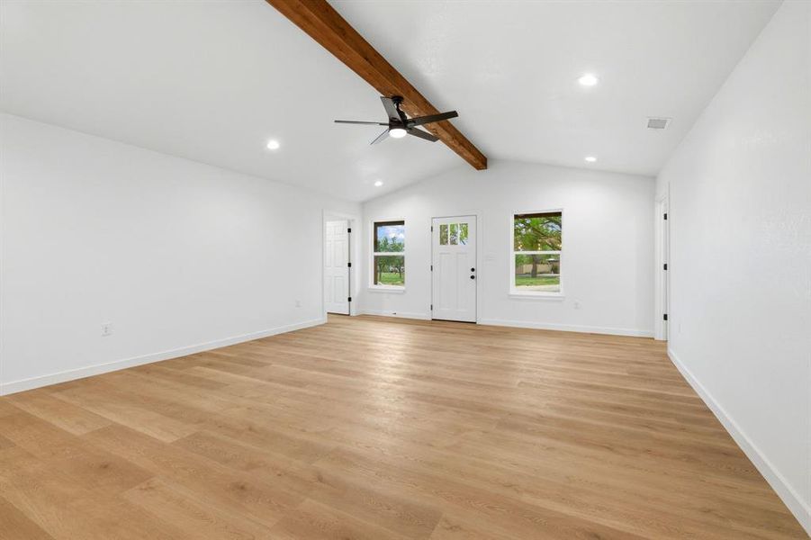 Spacious, unfurnished interior of a new home in , Baird (Image 32).