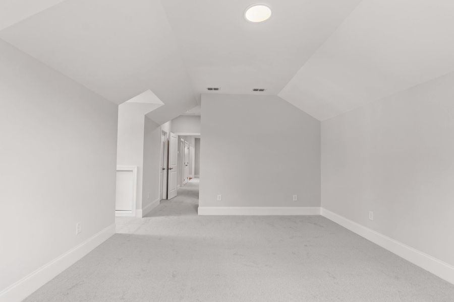 Representative unfurnished interior of a home built from the The Danville by The Providence Group in Bellwyn, Alpharetta (Image 57).