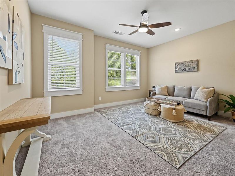 Furnished interior view inside a new home in , Austell (Image 14).