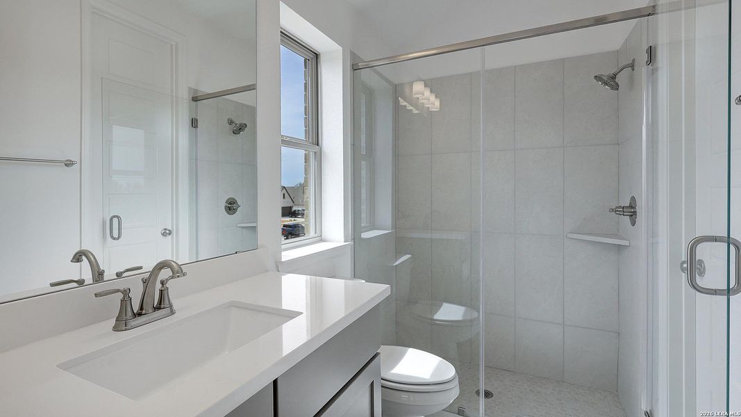 Furnished interior view inside a new home in The Ranches at Creekside, Boerne (Image 10).