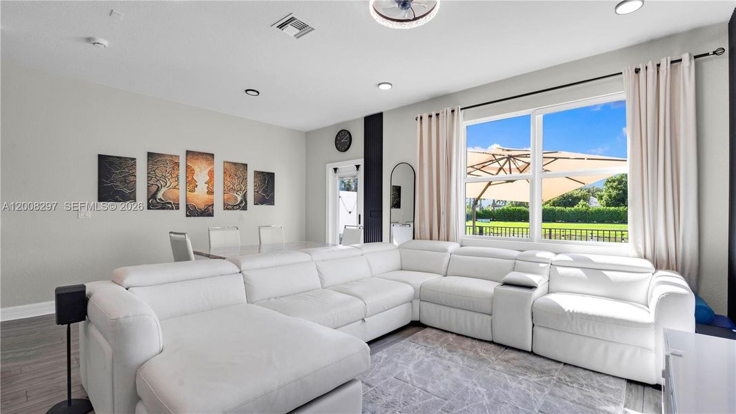 Furnished interior view inside a new home in , Lauderdale Lakes (Image 7).