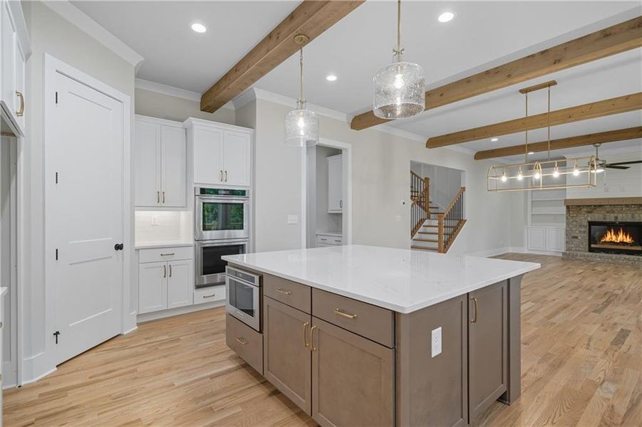 Furnished interior view inside a new home in , Canton (Image 4).