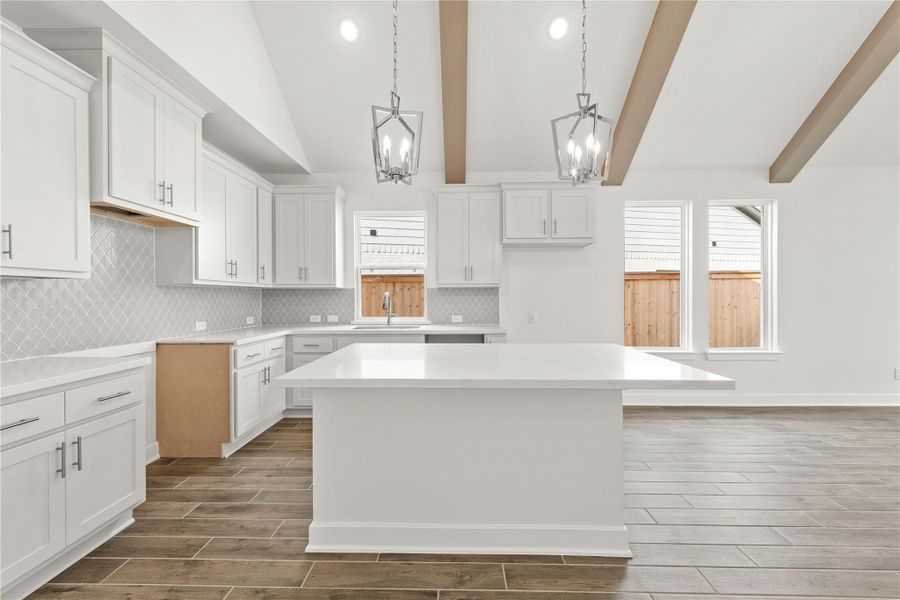 Furnished interior view inside a new home in Kresston - 40', Montgomery (Image 3).