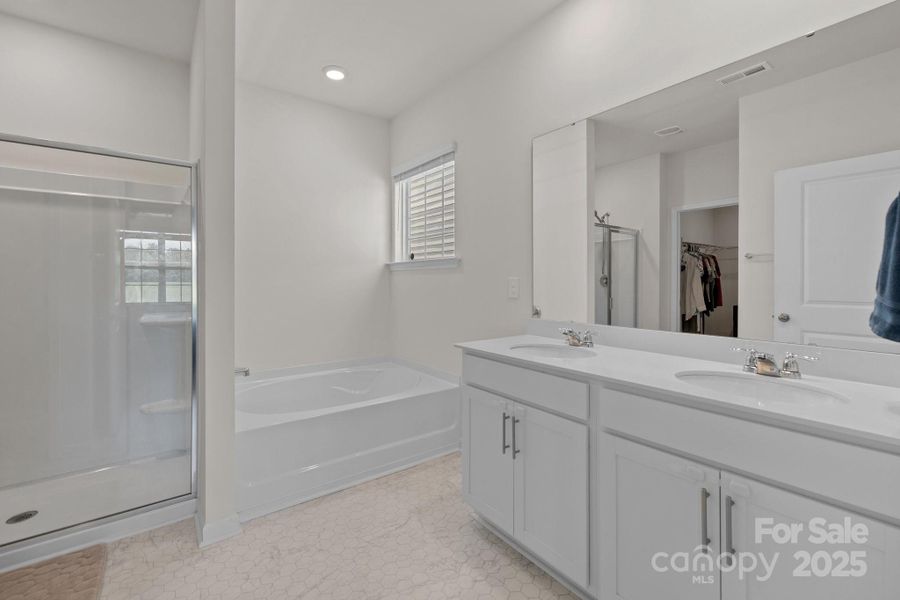 Furnished interior view inside a new home in Secrest Commons, Monroe (Image 26).