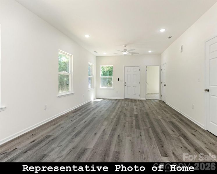 Spacious, unfurnished interior of a new home in , Charlotte (Image 11).