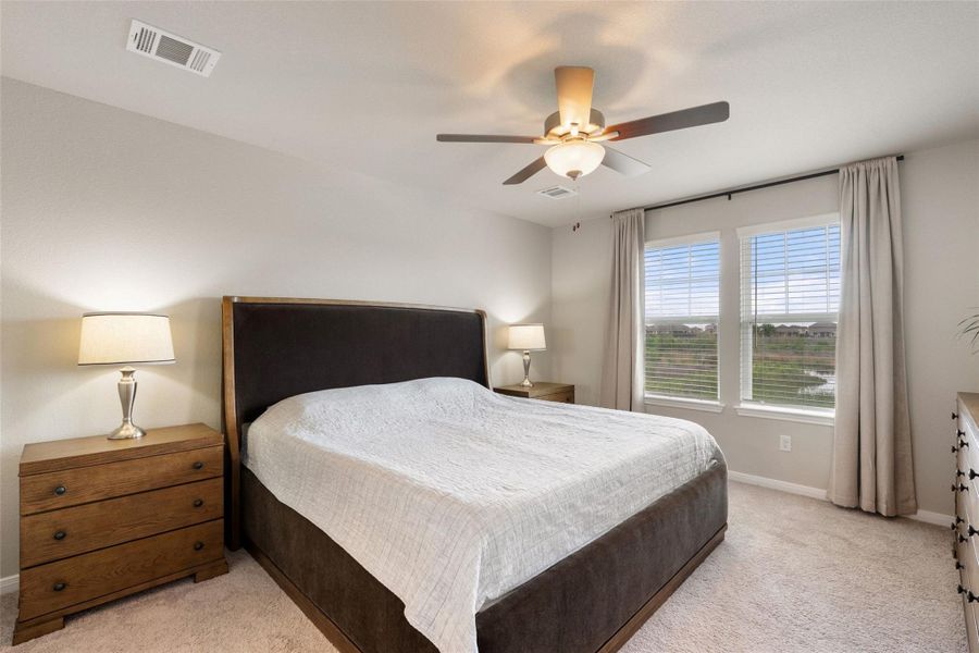 Furnished interior view inside a new home in Sorento, Pflugerville (Image 6). Furnished interior view inside a new home in Sorento, Pflugerville (Image 6).