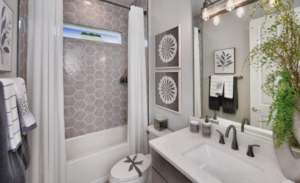 Furnished interior view inside a new home in Mosaic, Daytona Beach (Image 5). Furnished interior view inside a new home in Mosaic, Daytona Beach (Image 5).