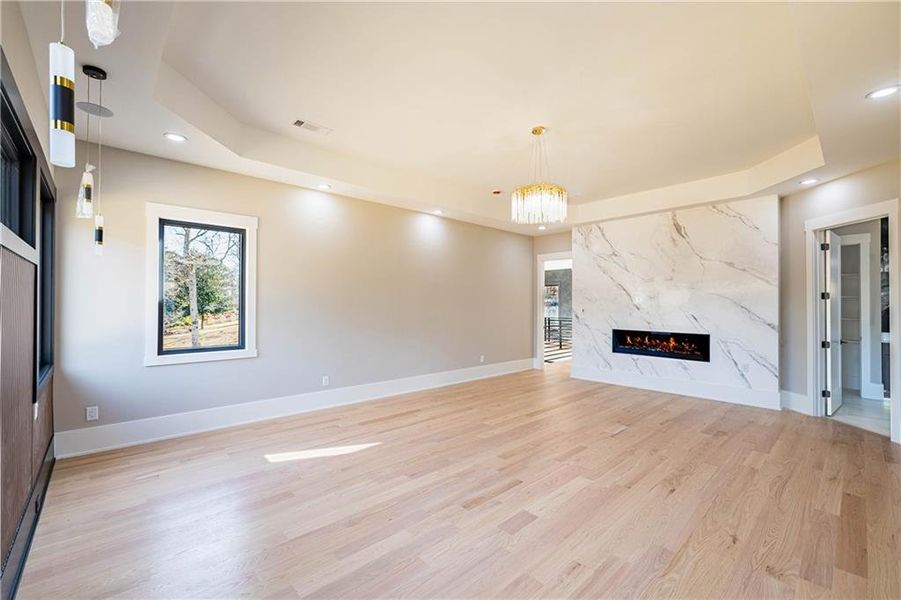 Spacious, unfurnished interior of a new home in , Dacula (Image 40).