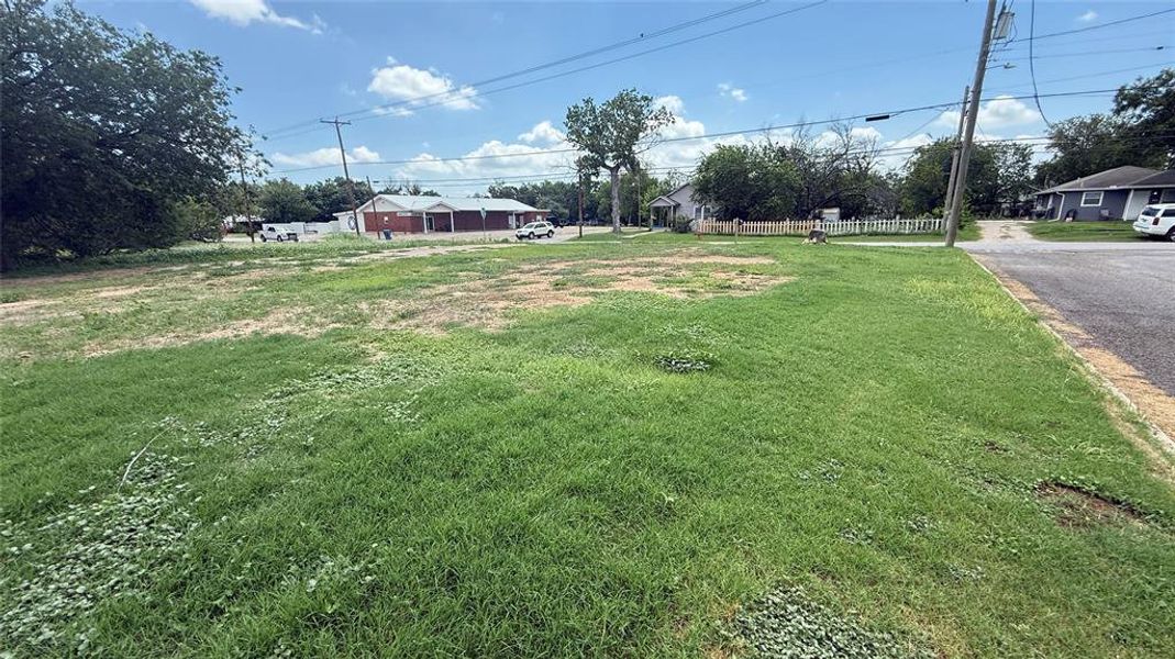 Plenty of space to build a shop or RV cover