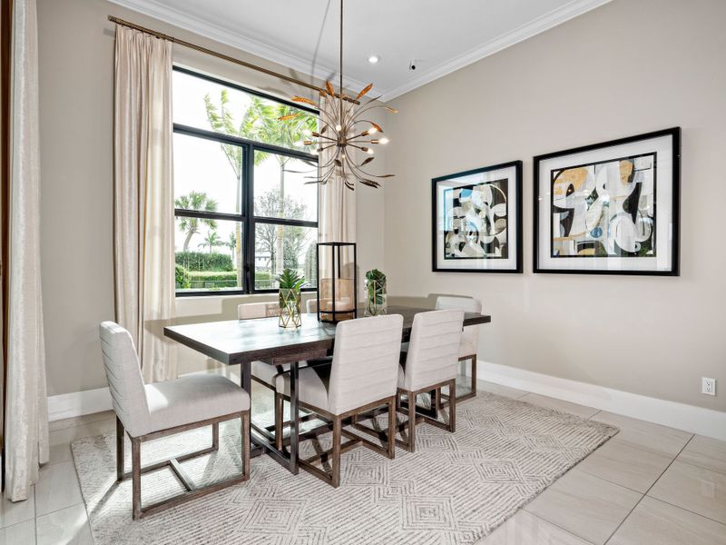 Dining Room - photo of model at sister community