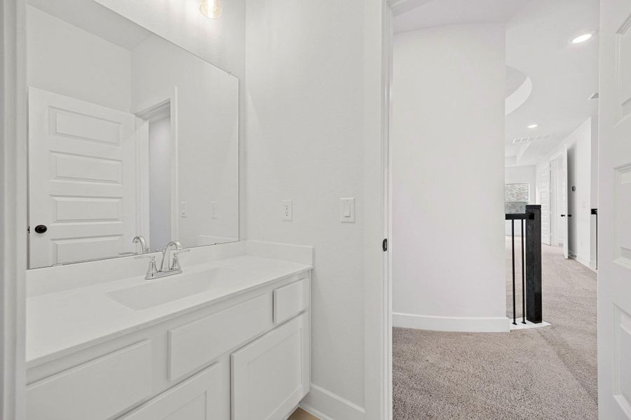 Furnished interior view inside a new home in Flora, Hutto (Image 7).