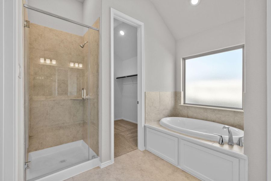 Furnished interior view inside a new home in Pomona 50' & 55', Manvel (Image 13).