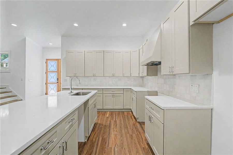 Furnished interior view inside a new home in , Atlanta (Image 14).