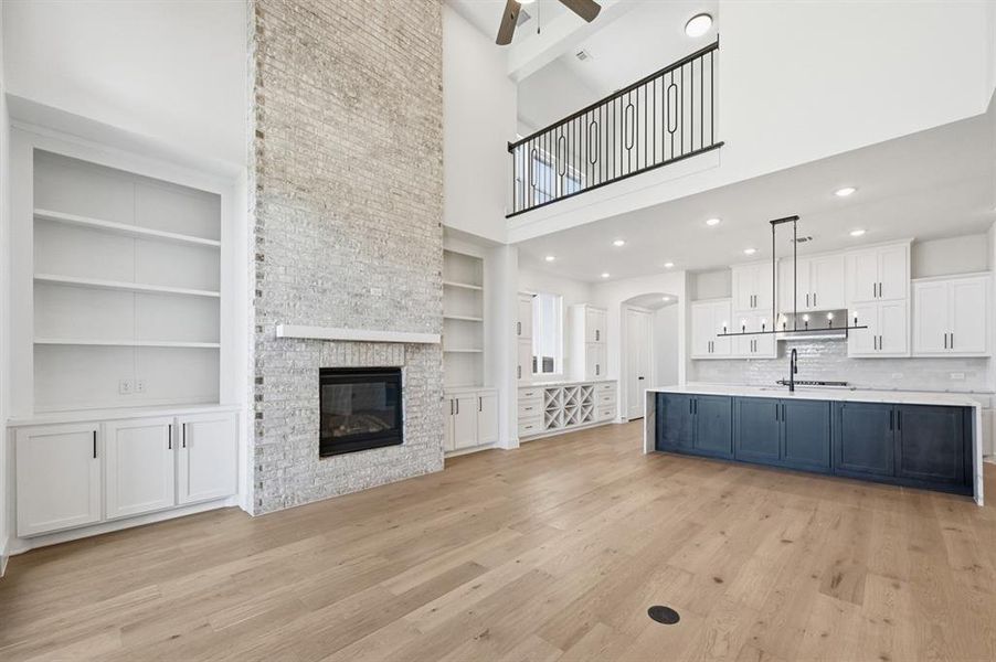 Furnished interior view inside a new home in Quail Hollow: 72ft. lots, Rockwall (Image 10).