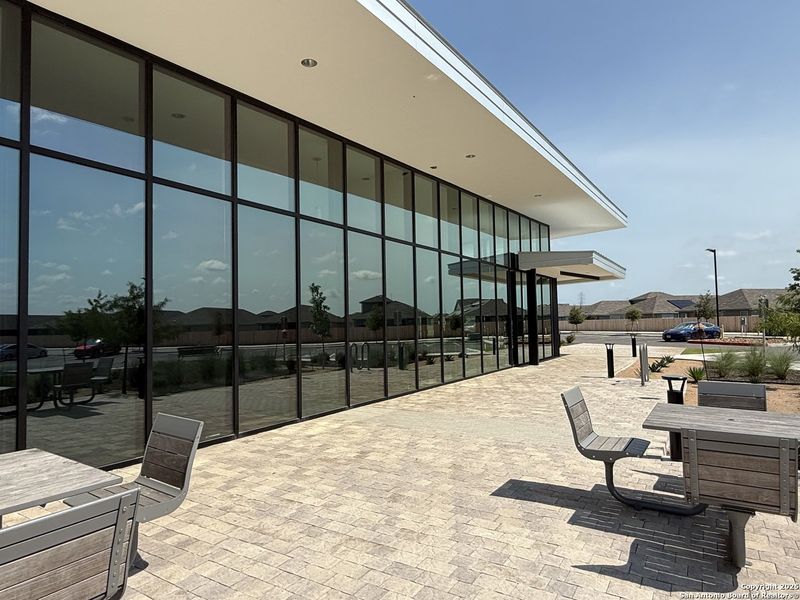 Front exterior of a new home in Navarro Ranch: Watermill Collection, Seguin, TX, highlighting curb appeal (Image 17). Front exterior of a new home in Navarro Ranch: Watermill Collection, Seguin, TX, highlighting curb appeal (Image 17).