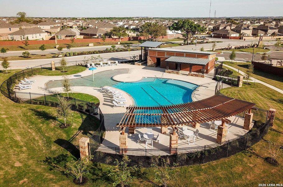 Community amenities in Davis Ranch 60', San Antonio (Image 6).