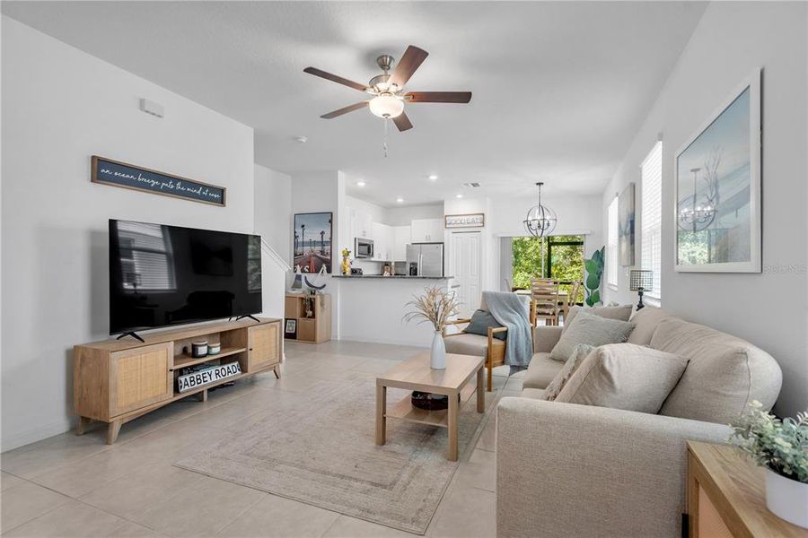 Furnished interior view inside a new home in , Land O' Lakes (Image 18).