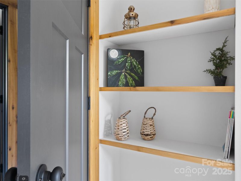 Close-up of interior finishes inside a home in , Waynesville (Image 13).