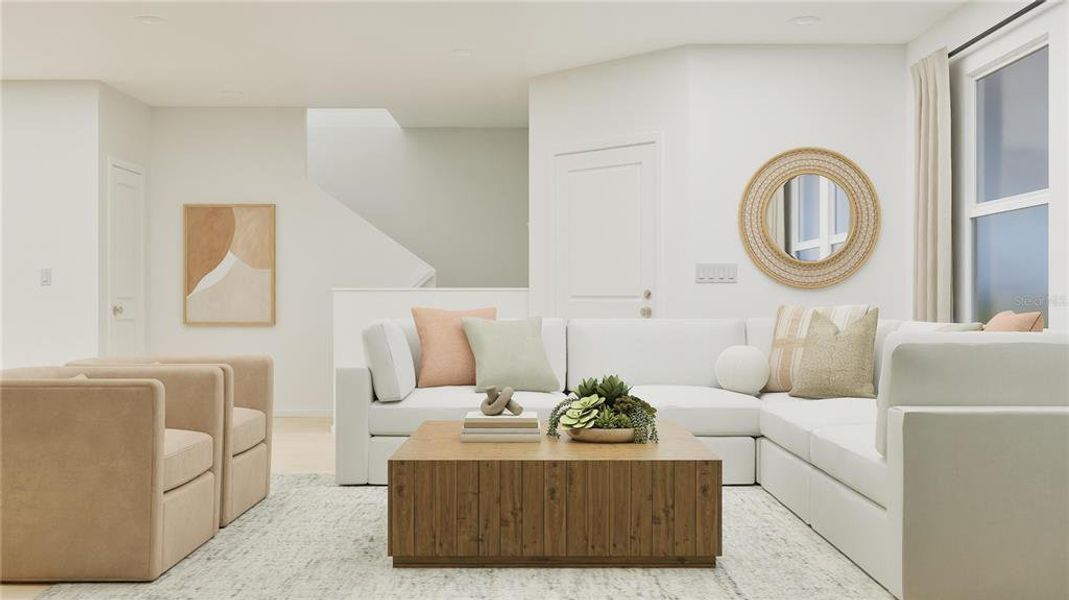 Furnished interior view inside a new home in , St. Cloud (Image 5).