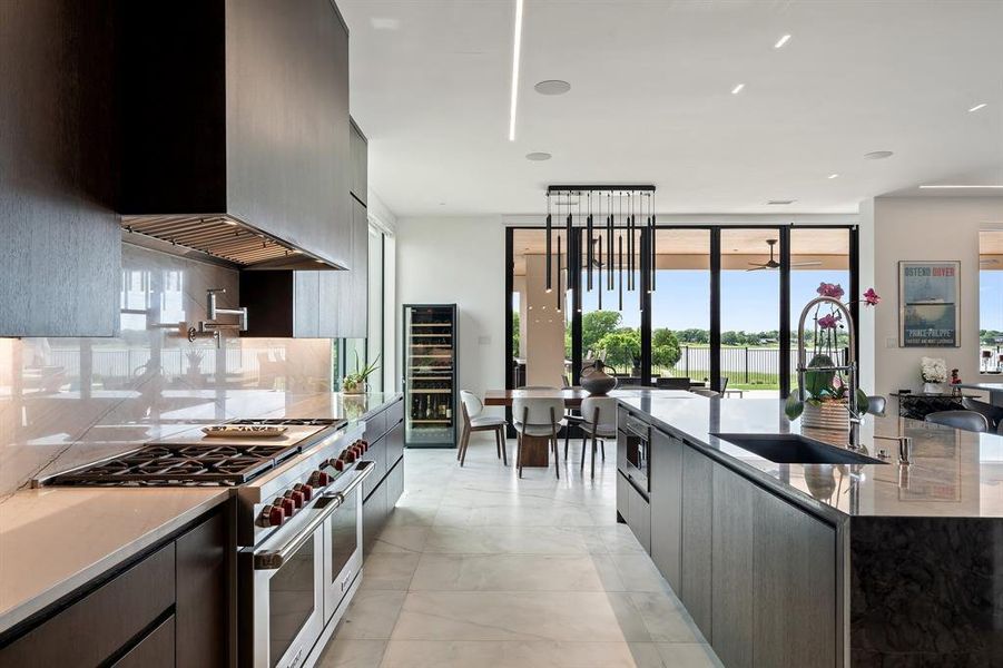 Furnished interior view inside a new home in , Frisco (Image 8).