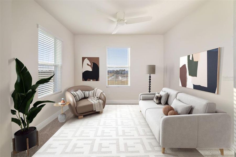 Furnished interior view inside a new home in Star Farms at Lakewood Ranch, Lakewood Ranch (Image 43).